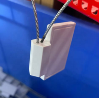 Mini étiquette NFC, sceau de sécurité, étiquette suspendue, queue en acier inoxydable, étanche IP68, pour la gestion des actifs, de l'entrepôt et de la logistique, puce RFID UHF