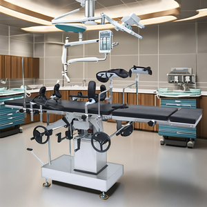 Table d'opération multifonctionnelle pour hôpital, lit chirurgical, équipement de salle d'examen obstétrique, gynécologique et orthopédique - Product Image 3