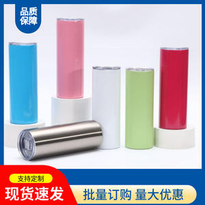 Bablov Bouteille d'eau isotherme en acier inoxydable de 20 oz, double paroi, portable, pour voiture, avec infuseur à thé, vert clair - Product Image 4