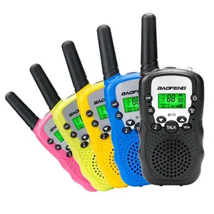 Walkie talkie para crianças de 3-12 anos, brinquedo para acampamento ao ar livre, chat, ferramenta para crianças talkie