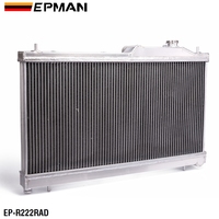 EPMAN Racing-Radiateur 2 rangées en aluminium pour Subaru Impreza WRX 08-14 STI 08-16 Legacy Outback 05-09 Forester 09-13 M/T EP-R222RAD