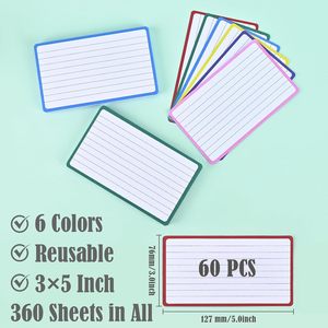 Mảnh màu lót chỉ số thẻ <span class=keywords><strong>3x5</strong></span> inch THẺ FLASH cho học tập Lưu ý chụp văn phòng học tập (Nhiều màu) - Product Image 2