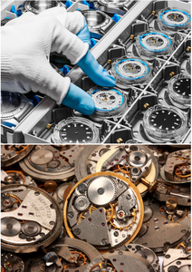 Antik erkek tam otomatik mekanik saat su geçirmez aydınlık 20mm lüks moda taç dijital ekran ile Charm - Product Image 6
