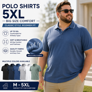 Men's 5XL Polo Shirts Custom Logo Relaxed Fit Breathable Casual Uniform <b>Tops</b> Big And Tall Private Label Wholesale Factory - Product Image 1