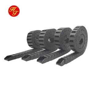 HTTL Enclosed Drag Chain Guide Nylon Drag Chain Cable Energy Chain Echain