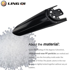 Garde-boue arrière allongé LINGQI de deuxième génération compatible avec Sur Ron Light X et S. Garde-boue de protection optimisé pour Surron. - Product Image 4