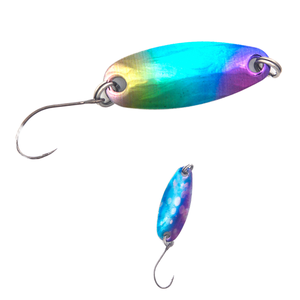 Leurre Spinner Coloré en Cuivre en Forme de Bouche de Cheval 2,5g à Hameçon Simple Topmouth pour la Pêche en Mer et en Eau Douce au Brochet, au Cabillaud et au Bar - Product Image 6