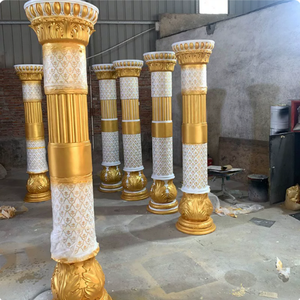 Esculturas <span class=keywords><strong>de</strong></span> Columnas Romanas <span class=keywords><strong>de</strong></span> Fibra <span class=keywords><strong>de</strong></span> Vidrio, Decoración Exterior, Pilar Romano Redondo para <span class=keywords><strong>Casa</strong></span>, Decoración <span class=keywords><strong>de</strong></span> Bodas - Product Image 3