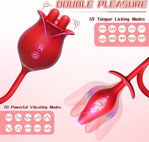 ไวเบรเตอร์สำหรับผู้หญิงเซ็กซ์ทอยที่อวัยวะเพศหญิงเซ็กซี่พร้อมหางยาว - Product Image 5