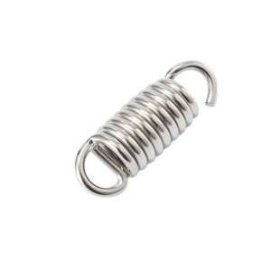 Fortalecedor de muñeca de acero inoxidable con doble gancho y resorte para entrenamiento muscular y ejercicios de estiramiento - Product Image 1
