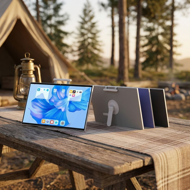 Portable LED Mobile Monitor 27/32 Inch LCD IPS 120Hz Type-C Touch Screen Android 14 Smart Panel