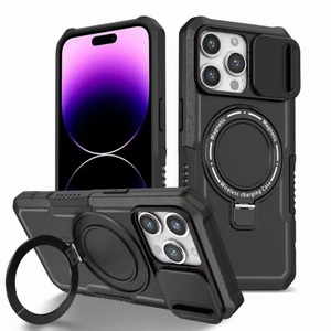 Nueva Funda Magnética para Teléfono con Ventana Deslizante para Automóvil, Venta al por Mayor de Fábrica, para Samsung S23 S22u - Product Image 6