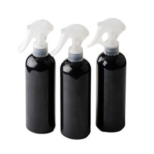 400ml PET Black White Clear Trigger Spray Plastic <b>Bottle</b> With Spray Cap - Product Image 1