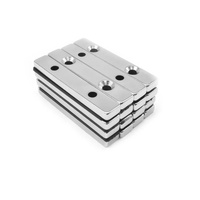 Aimants en néodyme à fente longue rectangulaire à fente creusée, directement de l'usine, pour moteurs électroniques