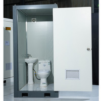 Préfabriqué petit abordable prêt à l'emploi Camping Armal luxe Vip Portable extérieur salle de bain WC Mobile et douche pour les événements