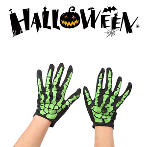 Producto Popular MS, Guantes de Esqueleto Punk Unisex para Hombre y Mujer, Accesorios de Disfraces para Fiestas de Halloween - Product Image 2