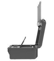 Détecteur anti-drone à double puissance Portée de 10km Batterie et fonctionnement en courant alternatif pour la détection continue de drone UAV 24/7