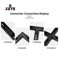 Rail de système d'éclairage LED moderne en aluminium à 2 fils, 1m, 1,5m, 2m, 3m