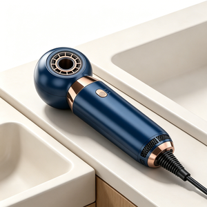 Asciugacapelli Silenzioso a Basso Rumore con Corpo Mini Delicato, Potenza Stabile di 800W, 2 Temperature d'Aria Variabili, Ugello Aerodinamico per <span class=keywords><strong>Styling</strong></span> Personale - Product Image 1