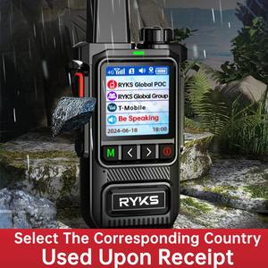 Radio bidirectionnelle Poc Radio Global 4G Walkie Talkie longue portée 5000 km pour le camping, radio amateur, compatible <span class=keywords><strong>Zello</strong></span> DMR <span class=keywords><strong>Baofeng</strong></span> UV5R Quansheng TK11 - Product Image 3