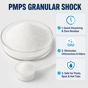Monobouteille de 2,75 lb de Monopersulfate de potassium granulaire pour spa résidentiel et bain à remous – Entrepôt américain - Product Image 4