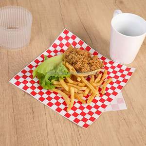 Custom Logo Disposable Personalized Sandwich Packaging Tailor-Made Sandwich Food Grade Wax <b>Paper</b> - Product Image 1