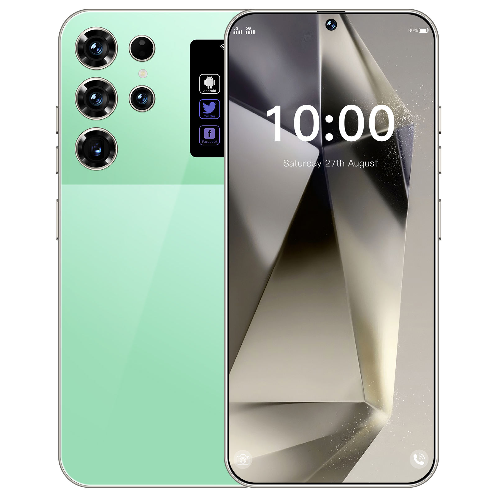 S26 Ultra+ Phones - 16GB+1TB, 7.3 Inch Android14 Smartphone