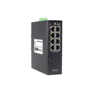 Commutateurs industriels à fibre optique avec 8 ports RJ45 pour réseau, avec 1 port SFP+ Uplink 1/2.5/10G, commutateur Ethernet CCTV - Product Image 3