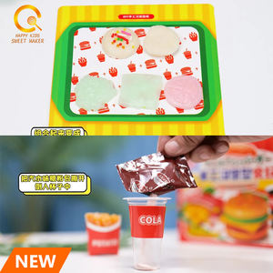 Nuevo producto DIY juego de hamburguesas Sanck Cookin japonés DIY Kit surtido niños aperitivos juguetes Montessori DIY caramelo hecho a mano - Product Image 4