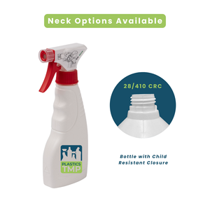 Bouteille de pulvérisateur en plastique recyclé HDPE plat certifié 250 ml fermeture résistante aux enfants emballage de gros de haute qualité personnalisé - Product Image 2