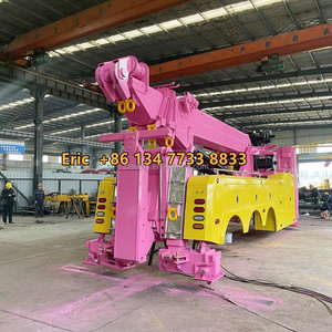 Heavy Duty Tow Truck Body Rotor Wrecker 40ton Car Carrier Rescue Towing Vehicle Upper Wrecker Tow Truck Sales - Product Image 5