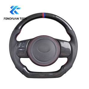 Volante Deportivo Rojo de Fibra de Carbono Forjado con Luces LED para <span class=keywords><strong>Toyota</strong></span> GR <span class=keywords><strong>86</strong></span> GR <span class=keywords><strong>GT</strong></span> GT86 Subaru BRZ 2012 2013 2014 2015 2017 2020 - Product Image 5