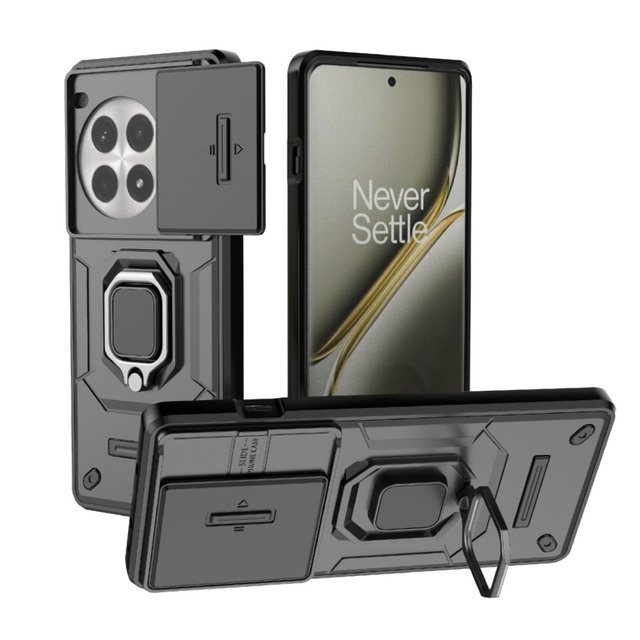 Wholesale Phonecase for OnePlus Ace 3 Pro 5G Sliding Camshield TPU + PC Shockproof Phone Case with Holder