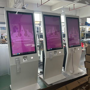 Oem ODM tự phục vụ tầng thường vụ màn hình cảm ứng kiosk 21.5 '32 '43' LCD kỹ thuật số biển hiển thị đầu đọc mã vạch Máy quét mã <span class=keywords><strong>QR</strong></span> - Product Image 3