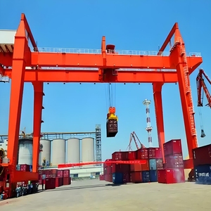 Enrouleur de câble de grue à <span class=keywords><strong>portique</strong></span> sur rail de 40 tonnes Moteur PLC Boîte de vitesse pour conteneurs 20-40 Capacité de chargement élevée Prix compétitif - Product Image 1