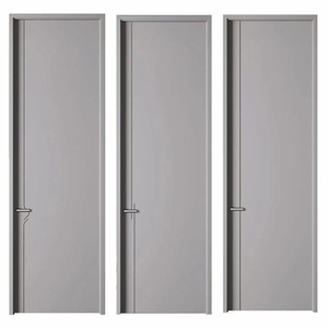 Portes intérieures personnalisées pour la maison, portes plates insonorisées écologiques, portes <span class=keywords><strong>d</strong></span>'<span class=keywords><strong>entrée</strong></span> intérieures pour projets hôteliers - Product Image 2
