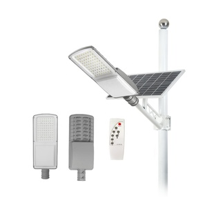 Lampadaire Solaire Intelligent Intégré Haute Qualité 100W Extérieur avec Détecteur de Mouvement LED en Aluminium Moulé Sous Pression pour Jardin, Route et Aménagement Paysager - Product Image 3