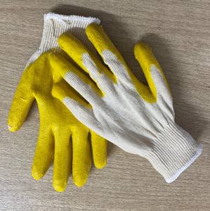 ถุงมือยางเคลือบครึ่งนิ้วถุงมือทำงานเพื่อความปลอดภัยจากเวียดนาม - Product Image 6