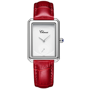 Ultimo disegno a prova di acqua rettangolare quadrato orologio da donna con <span class=keywords><strong>cinturino</strong></span> <span class=keywords><strong>in</strong></span> <span class=keywords><strong>pelle</strong></span> da donna - Product Image 3