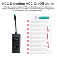 Traqueur de voiture GPS facile à installer de haute qualité pour la gestion de flotte CA002