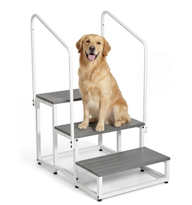 Échelles pliantes en acier confortables et portables <span class=keywords><strong>pour</strong></span> chats et chiens, usage en camping-car et baignoire, toutes saisons, classiques, fourniture directe d'usine - Product Image 1