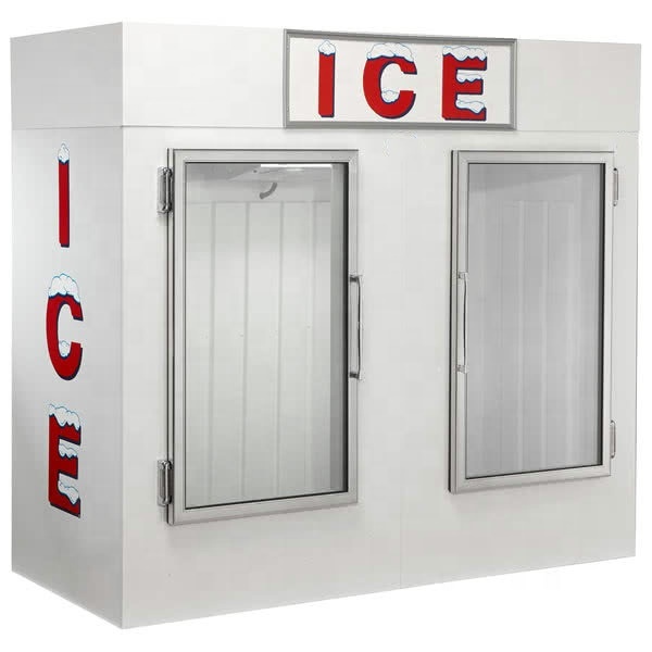 Intérieur/Extérieur glace ensachée marchandises/bac de stockage de glace congélateur
