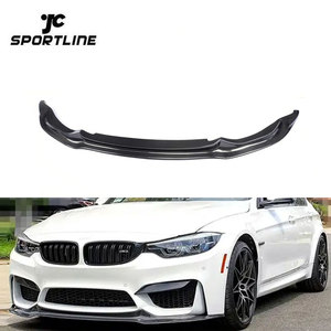 คาร์บอนไฟเบอร์ M3 M4 <span class=keywords><strong>V</strong></span> สไตล์รถด้านหน้าลิปสปอยเลอร์สำหรับ BMW F80 F82 M3 M4 2015-2019 - Product Image 1