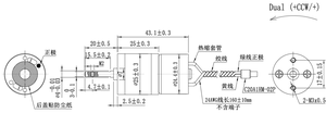 FT-25RGM310-217K DC Gear Motor 12V 18rpm Used for Petkit PuraMax Cat Litter Box Waste Bin - Product Image 2