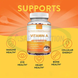 Produits de beauté OEM Bonbons gommeux à la vitamine a Palmitate de rétinyle Supplément pour soins de la peau Gommes vitaminées a - Product Image 4