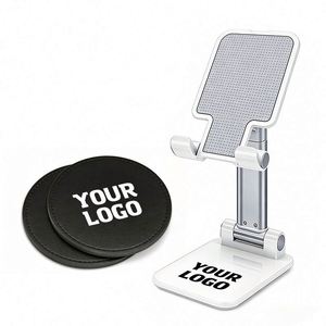 Wholesale <b>Small</b> Business <b>Desk</b> Mobile Phone Foldable Stand Portable Cellphone Holder for Office Desktop Promo Gift - Product Image 1