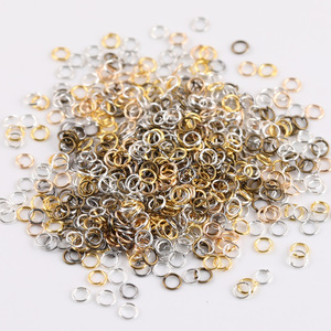 Multi Colored Metal Closed Jump Rings 0.5x3mm For Necklace Making DIY Jewelry Accessories Round Shape Mixed Colors Plated - Product Image 5