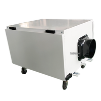 Déshumidificateur à compresseur monté au plafond 26L/D certifié CE pour usage commercial