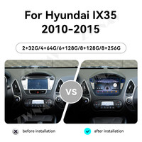 Autoradio multimédia 8 pouces pour Hyundai IX35 2010-2015, lecteur Android, enregistreur de cassettes, GPS, unité principale audio, DSP
