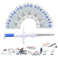 Microchip RFID ICAR de 134.2kHz para Animales, FDX-B ISO11784/11785, Transpondedor Inyectable para Identificación de Mascotas y Ganado